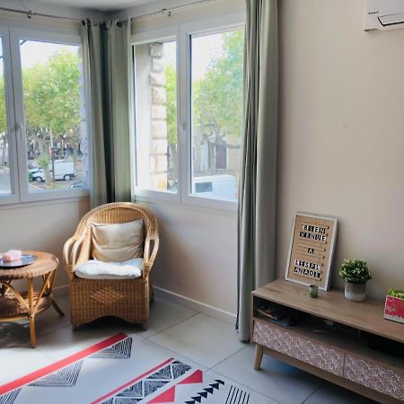 L'Esplanade, Appartement En Centre-Ville Au Calme Puisserguier Kültér fotó